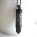 God is a Bullet Necklace - Solid Stainless Steel Pendant - Black - Free Domestic Shipping