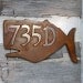 Whale Home Address Welcome Plaque Whale Lovers Ocean Side Whale