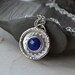Lapis Lazuli and Sterling Silver Necklace