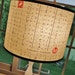Typographic paper lamp shade, Alphabets Japanois