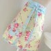 Pretty Pastel Half Apron in blue and yellow