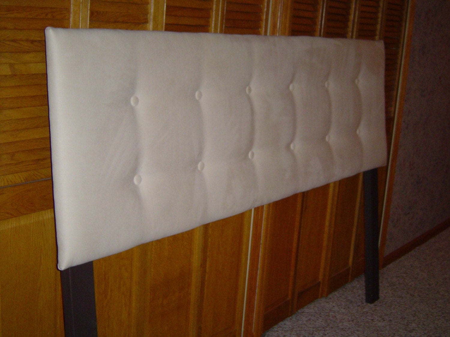 Custom Made Upholstered Headboard Tufted Queen Size Your