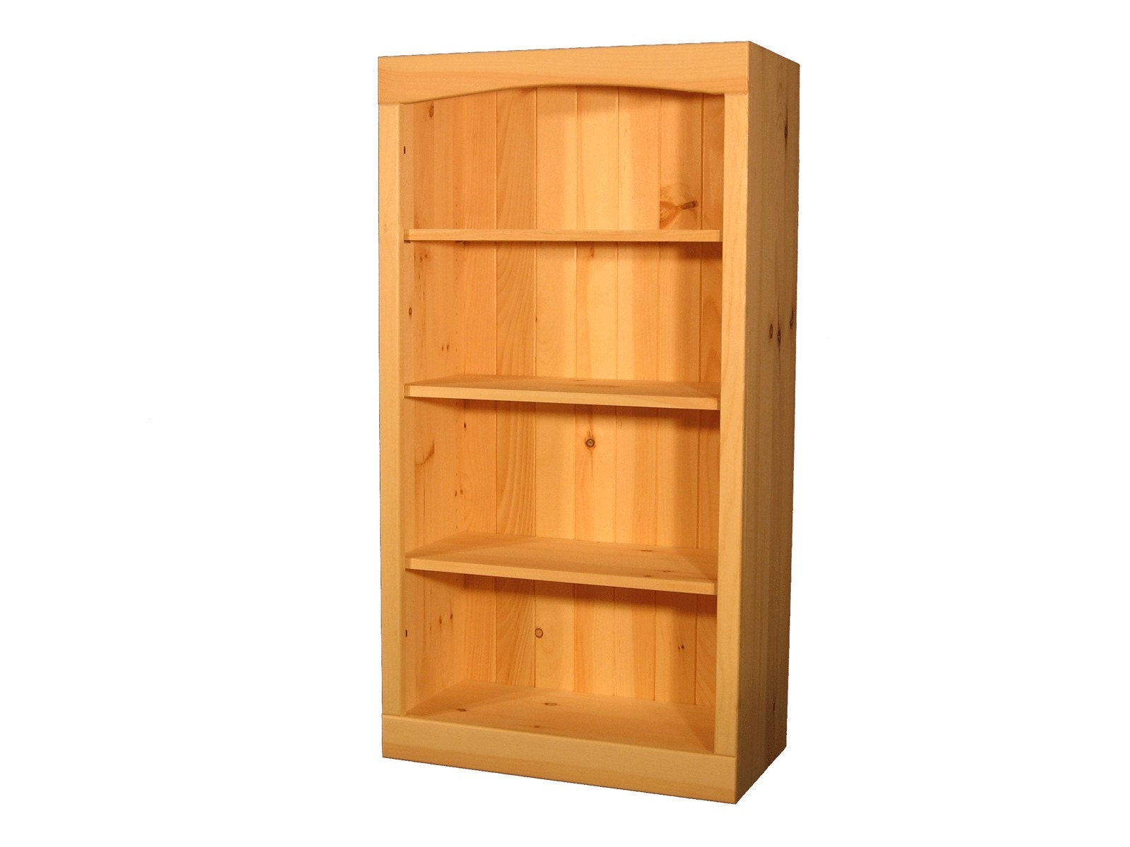 Solid Pine Bookcase 36W x 46H x 12D