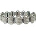 Art Deco Bracelet Wide Octagon Link Vintage 1920 Art Deco Jewelry Wedding Bracelet