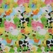 1/2 yard Flannel SALE farm animals