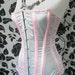 Corset steel boned corset vivienne romance corset-28 Inch Waist-To Fit Natural 30-32 Inch Waist