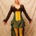 Rogue Corset Costume Oufit-Jacket Only-size medium