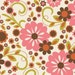Custom listing for Moon Joo Cho - Indian Summer Large Floral - Laminated Cotton Fabric - Cream - Riley Blake - 2.44 yd