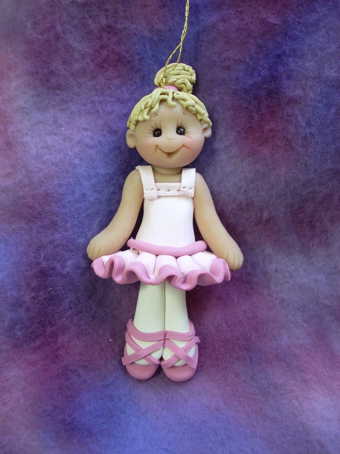 Dancer Ballerina Child T Personalized Christmas Ornament