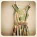 vintage landscape Tea Dress on SALE