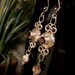 Garnet and Sterling Earrings - made from fair trade silver from Thailand