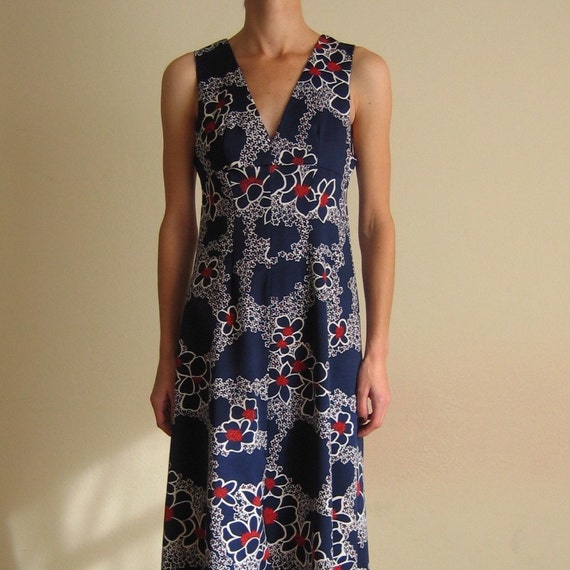 red white blue maxi