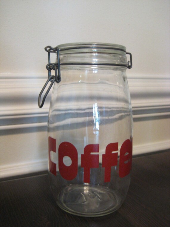 Vintage Coffee Jar