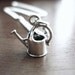 Sterling Silver Garden Necklace: Tiny Watering Can