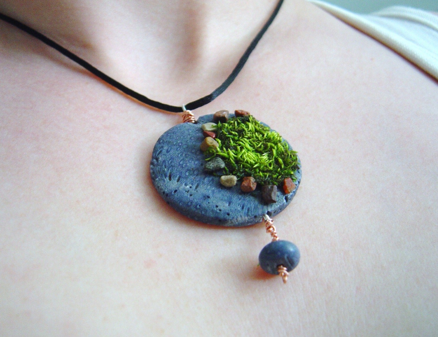 The Secret Moss Garden Terrarium Necklace