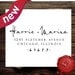 Custom address rubber stamp - wood handle - personalized wedding gift - 9013B