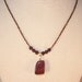 Tumbled Jasper and Garnet Necklace