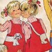 Vintage McCalls 6748 Kids Jumper or Jumpsuit Pattern with Dog or Lion Pockets and Shoulder Strap Tails Sewing Pattern Size 6 Months