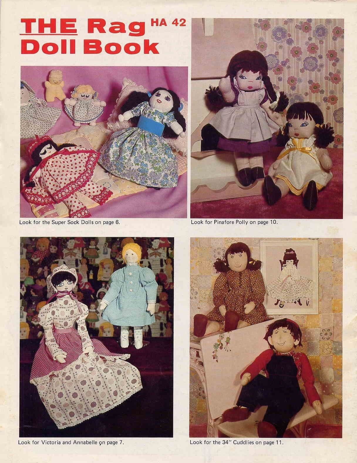Vintage Cloth Doll Pattern 14