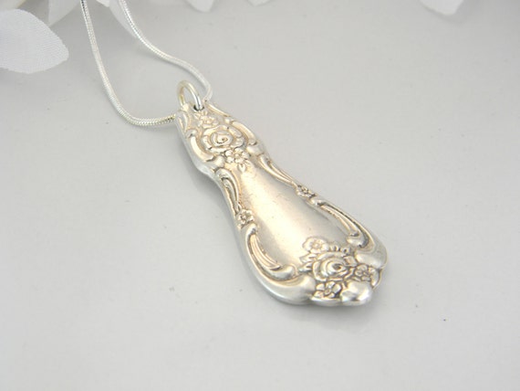 Silver Spoon Jewelry Spoon NECKLACE Spoon Pendant