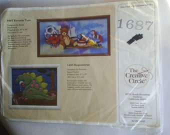 NeedlePoint Embroidery Creative Circle Kit New