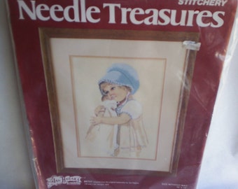 Embroidery Vintage Needle Treasures Stitchery Kit New