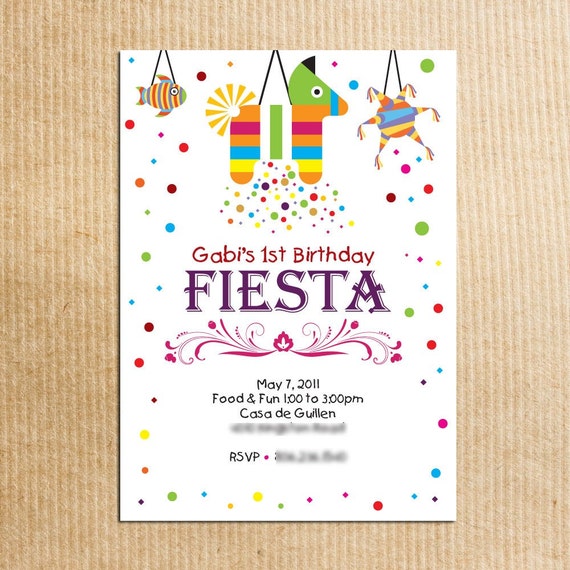 Fiesta Party Invites 9