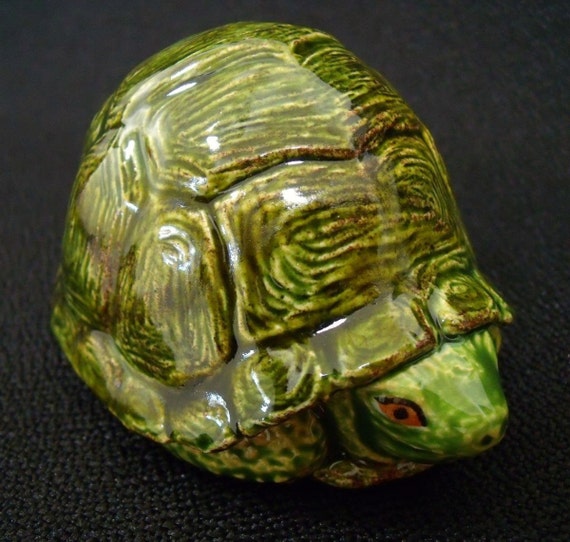 Miniature Turtle Set Ceramic Turtles