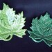 Leaf Set - Ceramic Tea Bag Holder - Ceramic Spoonrest