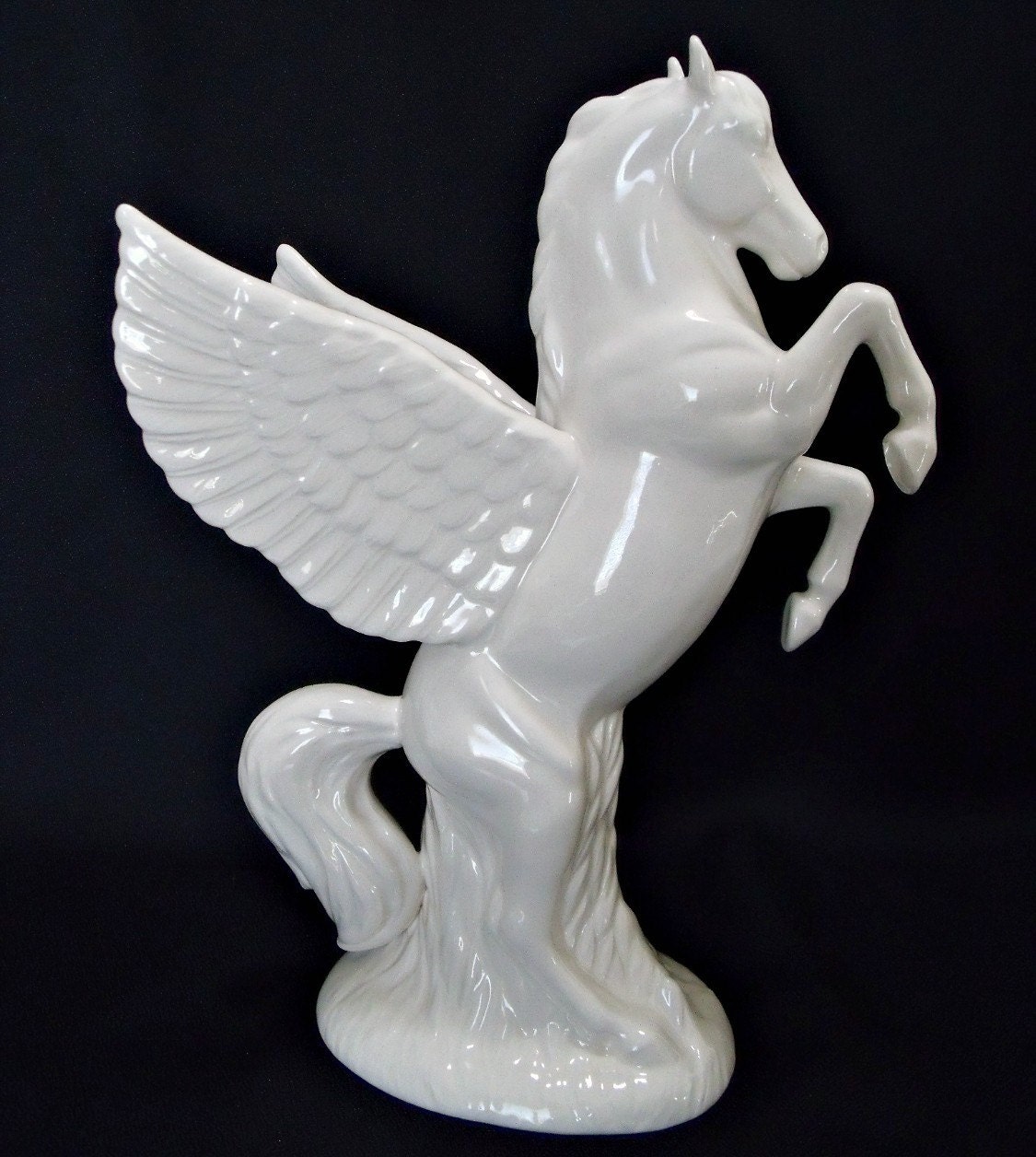 large pegasus statue