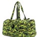 Monogrammed Quilted Camo Duffle Bag