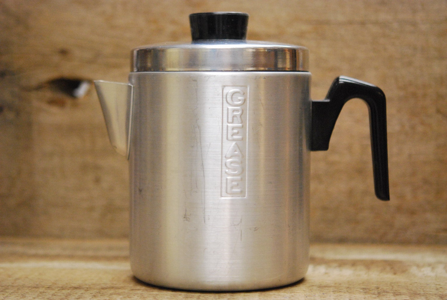 Aluminum Grease Pot Pitcher