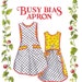 Busy Bias Apron Pattern