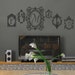 Family Frames Victorian Baroque Decorative Vinyl Wall Lettering Words Quotes Decals Art Custom Willow Creek Signs
