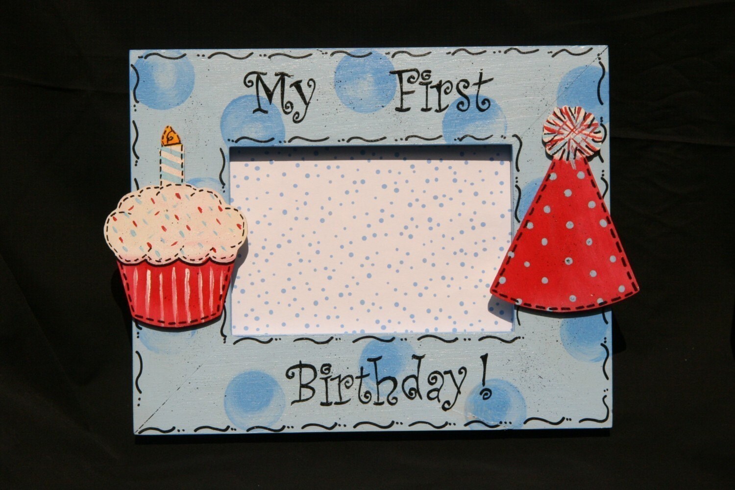 My First Birthday Picture Frame 4x6 Personalized