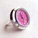 Watch Ring - Working Clock Ring - 2 Face Sizes Available - Many Colors