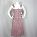 Vintage 40s 50s Cotton Summer Dress, Sz M