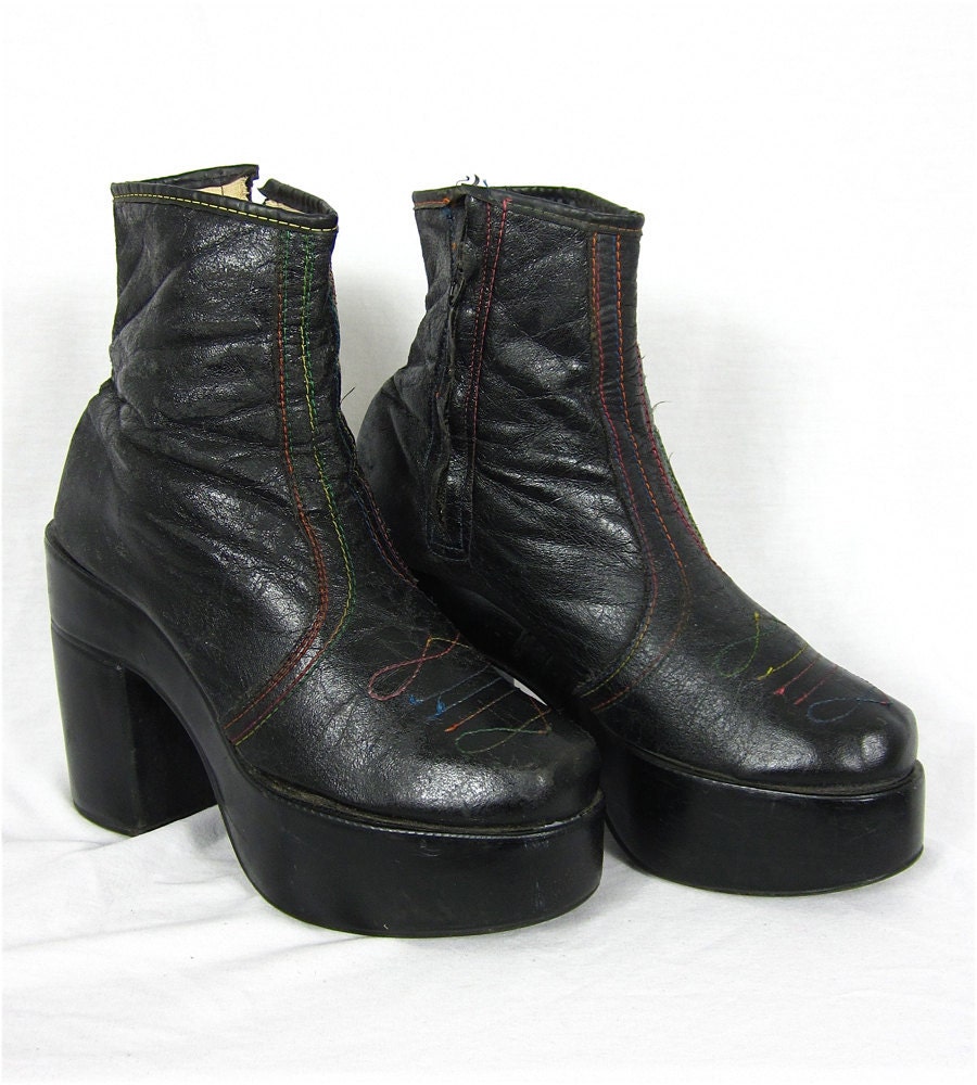 Mens Vintage Platform Shoes 22