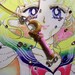 Sailor Moon Crescent Moon Wand Necklace