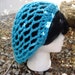 Mesh spring summer crochet hat