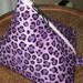 Knitting Bag Pyramid Triangle - Oragami Bag - Zip Pouch