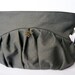 Fat ruffle bag grey