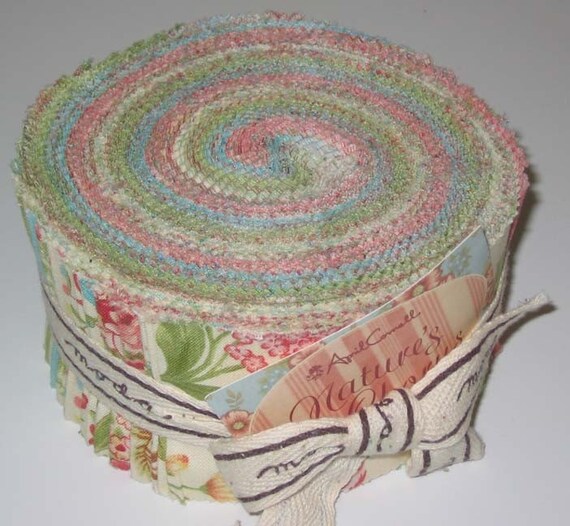 Jelly Roll Natures Chorus Fabric Strips by April Cornell for