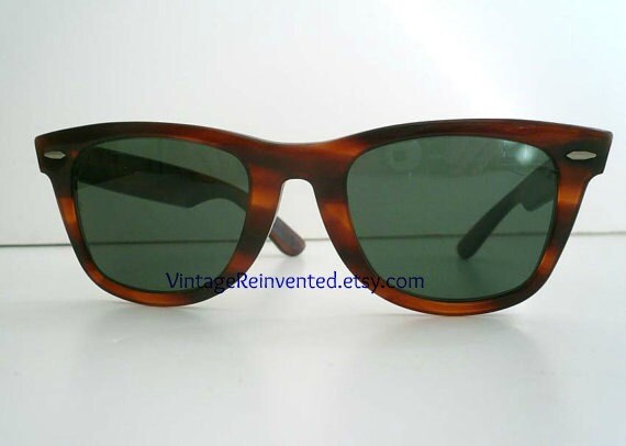 Vintage Ray Ban Tortoise Shell Wayfarer Sunglasses SALE