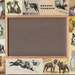 Boston Terrier Vintage Antique Art Photo Frame