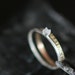 Custom Listing for Philippe White Rough Diamond Ring
