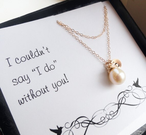 Be my Bridesmaid card with necklace, personalized bridesmaid card, bridesmaid gifts, Bridesmaid invitation, maid of honor, be my bridesmaid