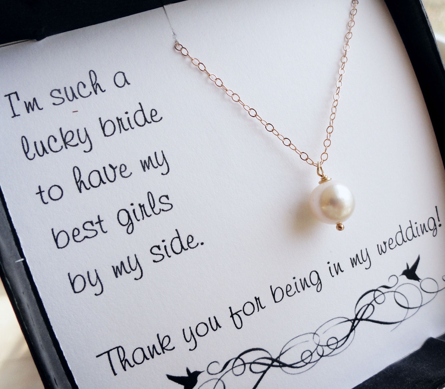 bridesmaid you Wedding cards, For gift note Bridesmaid You Gifts thank Notes thank Thank  you