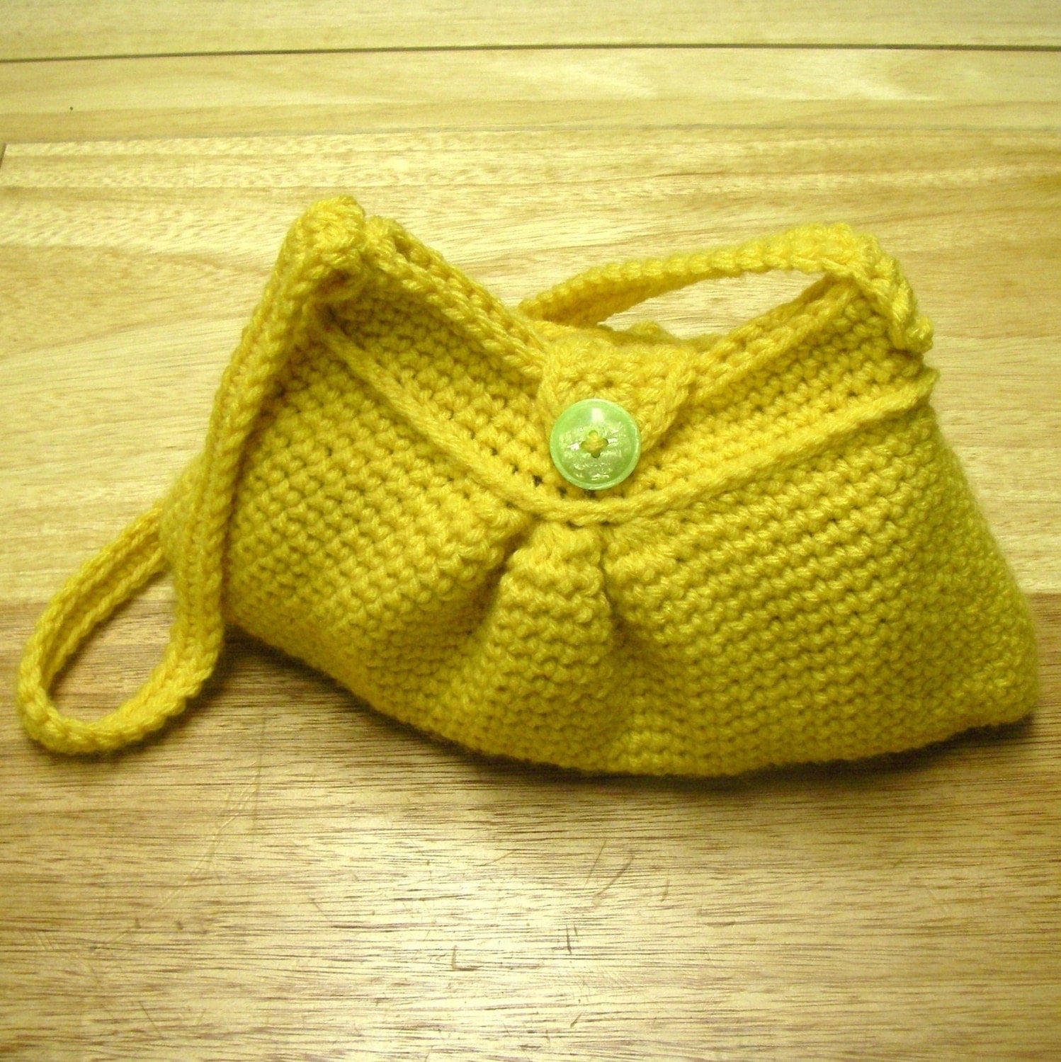 Instant Download Crochet Pattern Easy Pleated Bag