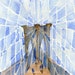 The Brooklyn Bridge - New York City Art, Original Watercolor painting, illustration
